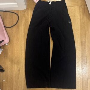 ALO Yoga Black Wide-Leg Pants